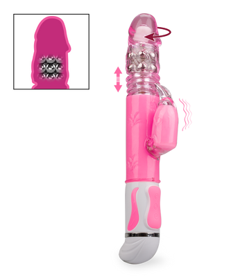 Vibro rabbit Flashy rotatif up-and-down XL