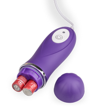 Charger l'image dans la galerie, Vibro rabbit realiste à ventouse avec testicules