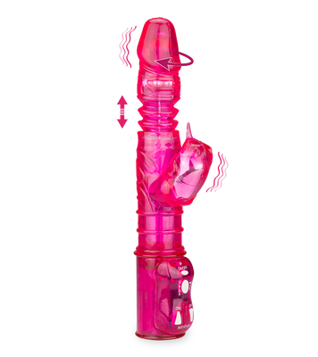 Vibro rabbit Tickles up-and-down