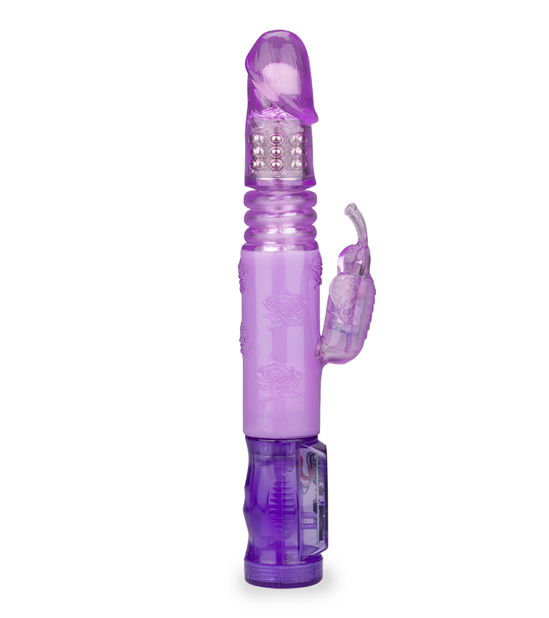 Vibro rabbit up-and-down Butterfly Dance