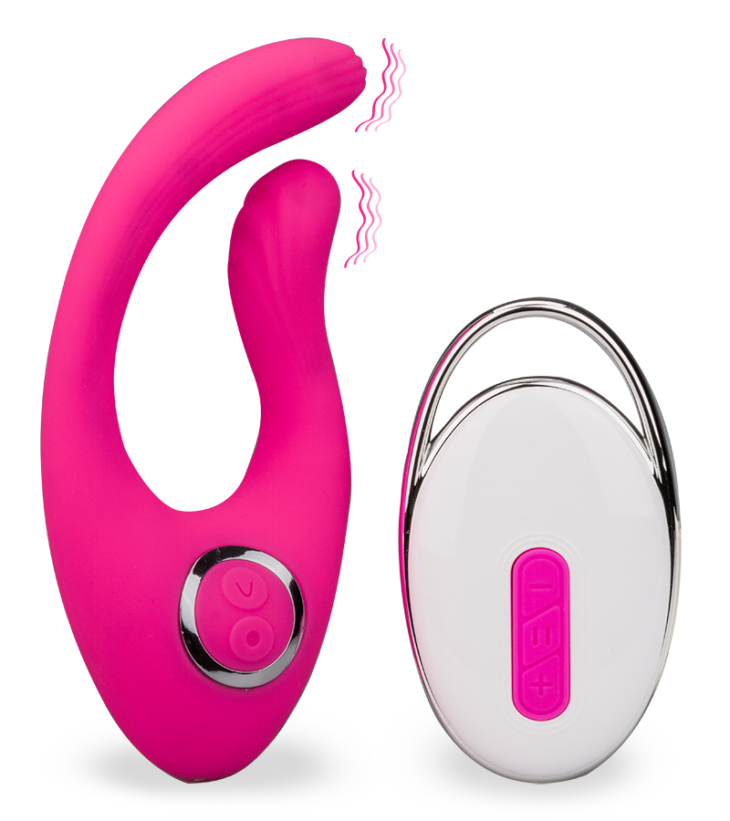 Vibromasseur clitoris courbé 12 modes USB magnetic