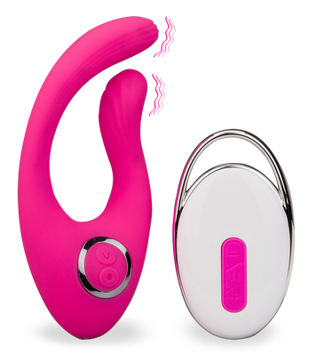 Vibromasseur clitoris courbé 12 modes USB magnetic