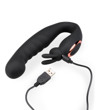 Charger l'image dans la galerie, Vibromasseur courbé point G Sweet Bunny