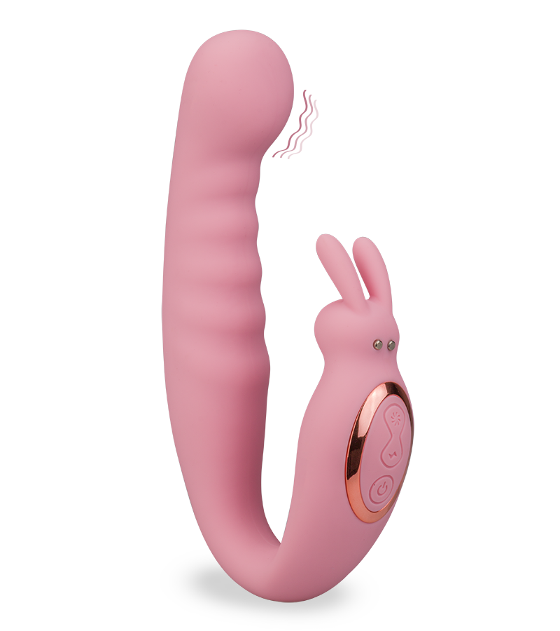 Vibromasseur courbé point G Sweet Bunny