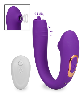 Vibromasseur de couple et stimulateur sans contact Ades