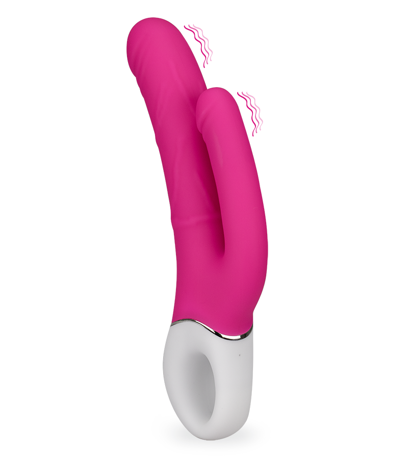 Vibromasseur double gode Jakiro