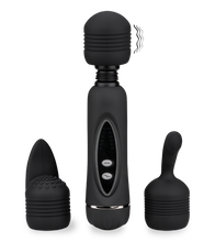 Charger l'image dans la galerie, Vibromasseur fantasy wand 3 embouts