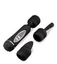 Charger l'image dans la galerie, Vibromasseur fantasy wand 3 embouts