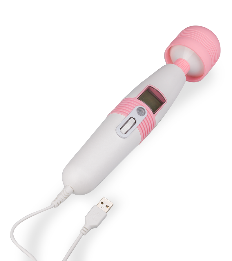 Vibromasseur Fantasy Wand affichage numérique Wandy