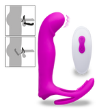 Vibromasseur multifonctions avec anneau cockring Poly