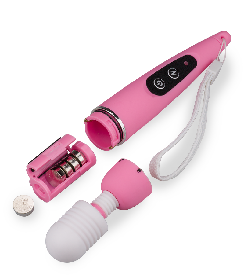 Vibromasseur Power Fantasy Wand 3 embouts