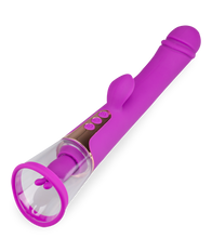Charger l'image dans la galerie, Vibromasseur rabbit avec pompe à vagin Fine