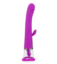 Charger l'image dans la galerie, Vibromasseur rabbit avec pompe à vagin Fine