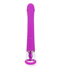 Charger l'image dans la galerie, Vibromasseur rabbit avec pompe à vagin Fine