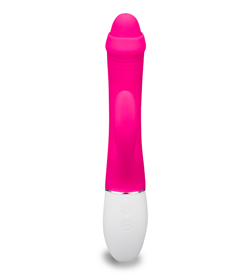 Vibromasseur rabbit avec prépuce Connie