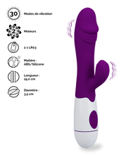 Charger l'image dans la galerie, Vibromasseur rabbit Bloom