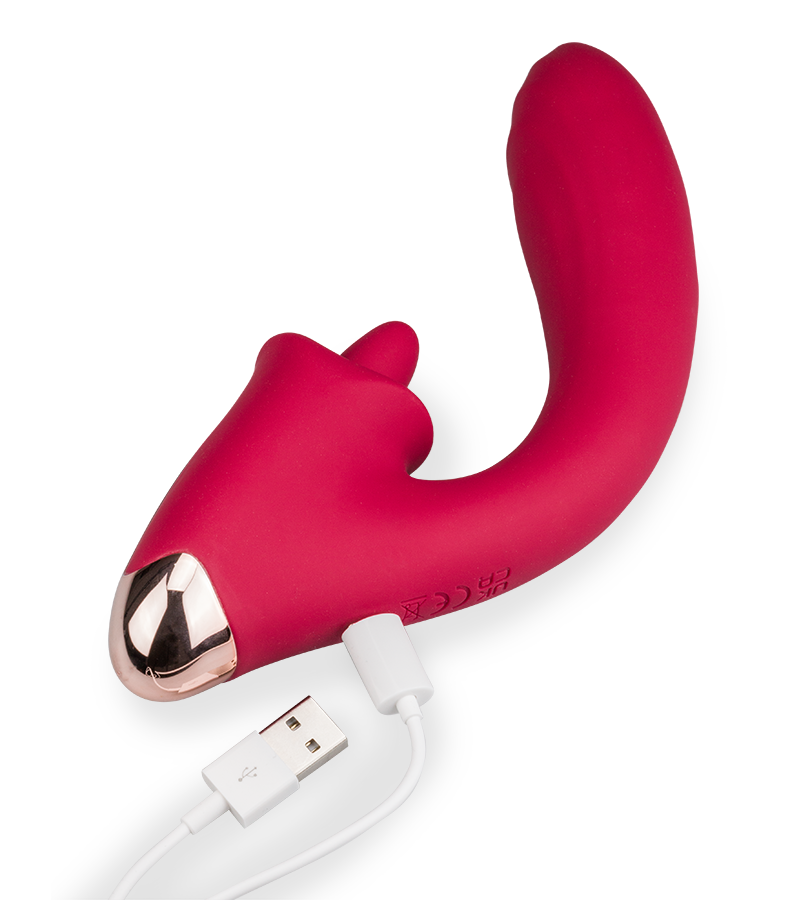 Vibromasseur rabbit cunnilingus Feeling