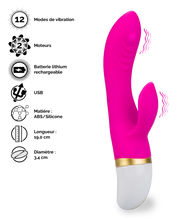Charger l'image dans la galerie, Vibromasseur rabbit Malo
