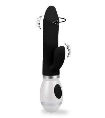 Vibromasseur rabbit rotatif Viva