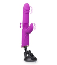 Charger l'image dans la galerie, Vibromasseur rabbit va-et-vient avec ventouse Flip