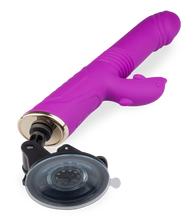Charger l'image dans la galerie, Vibromasseur rabbit va-et-vient avec ventouse Flip