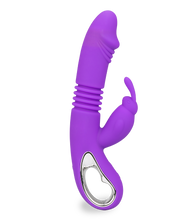 Charger l'image dans la galerie, Vibromasseur rabbit va-et-vient chauffant Dreamer