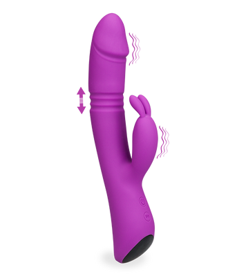 Vibromasseur rabbit va-et-vient Holiday