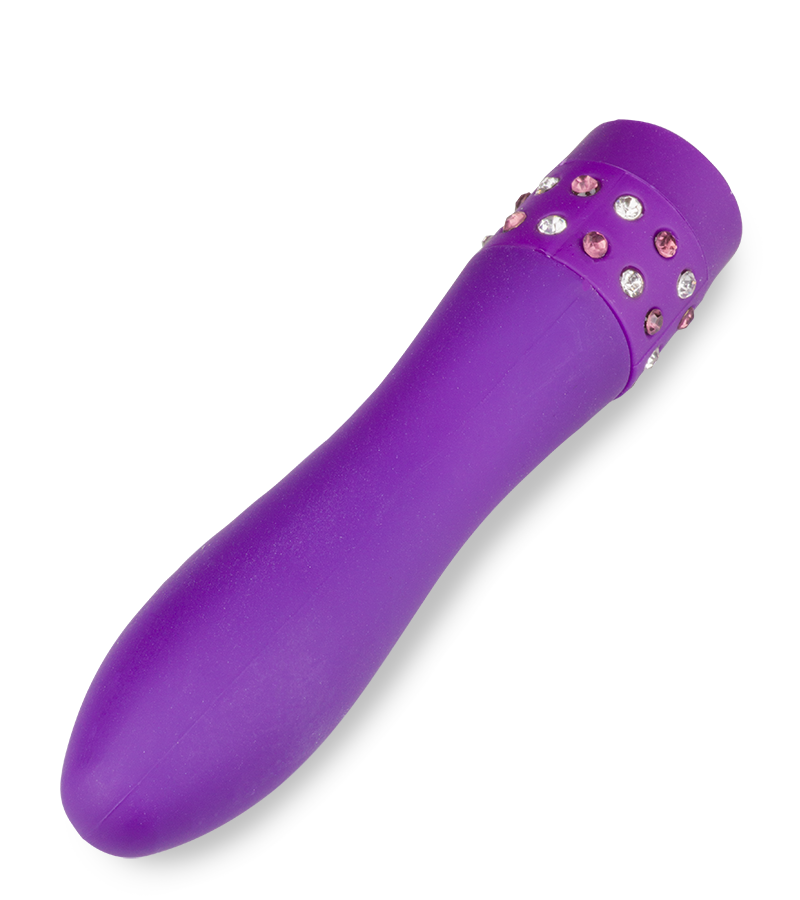 Vibromasseur strass et douceur