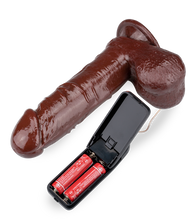 Charger l'image dans la galerie, Vibromasseur ventouse à vitesse modulable 20,0cm