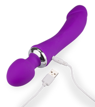 Charger l'image dans la galerie, Vibromasseur Wand 2-en-1 chauffant Treat