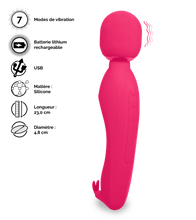 Charger l'image dans la galerie, Vibromasseur wand rabbit Nirvana