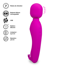Charger l'image dans la galerie, Vibromasseur wand rabbit Nirvana
